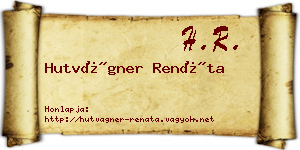 Hutvágner Renáta névjegykártya